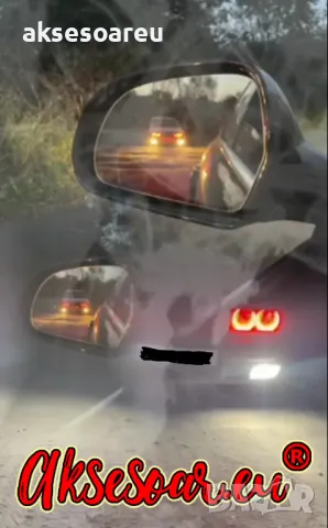 Ангелски очи многоцветни RGB LED Фарове Angel Eyes DRL за кола пръстени 2x131 и 2x146 mm рингове , снимка 9 - Аксесоари и консумативи - 48038627