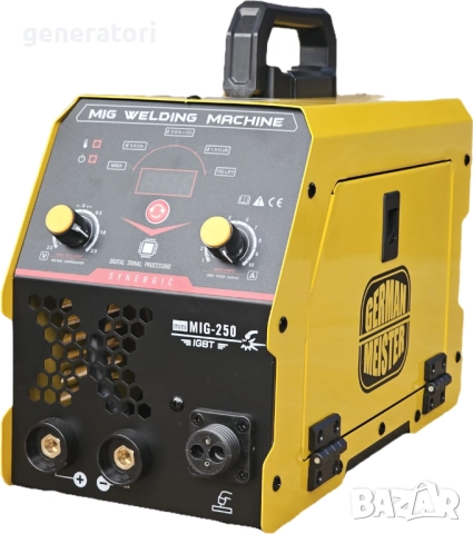 Tелоподаващо MIG/CO2 - 250А - мини, професионалнo, инверторнo - ТЕЛОПОДАВАЩ АПАРАТ + Електрожен