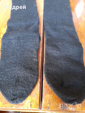 Стари вълнени чорапи #2, снимка 2 - Антикварни и старинни предмети - 44603483