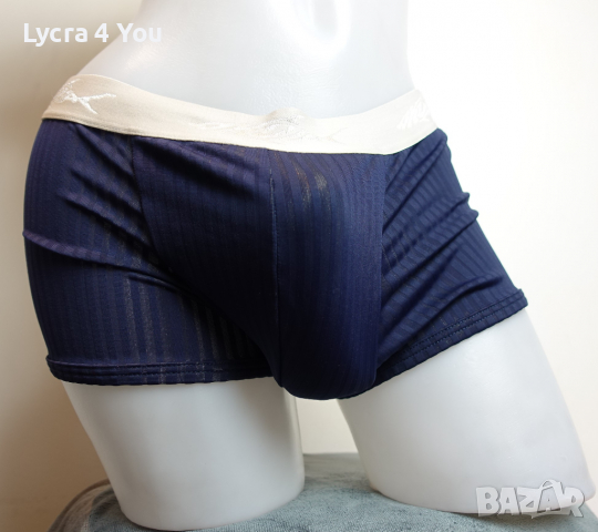 Shark S/M размер тъмно син мъжки боксер, снимка 4 - Бельо - 36393312