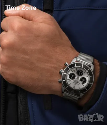 Breitling Superocean Heritage II B01 Chronograph 44mm Steel "Panda" Dial Ceramic Различни Варианти, снимка 13 - Мъжки - 47999677