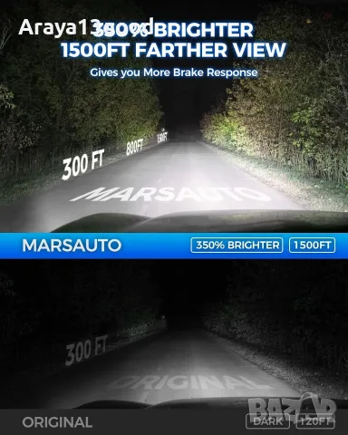 Ксенонови крушки Marsauto D3S HID 6000K – комплект 2 броя, снимка 4 - Аксесоари и консумативи - 55911590