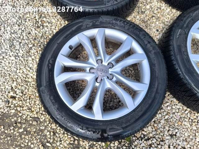 Оригинални джанти за Ауди кю5 AUDI Q5 с нови гуми, снимка 2 - Гуми и джанти - 54172422