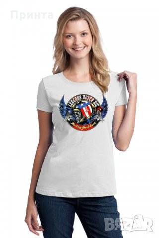 Безплатна доставка,Рокерски тениски с мотори, снимка 15 - Тениски - 30746067