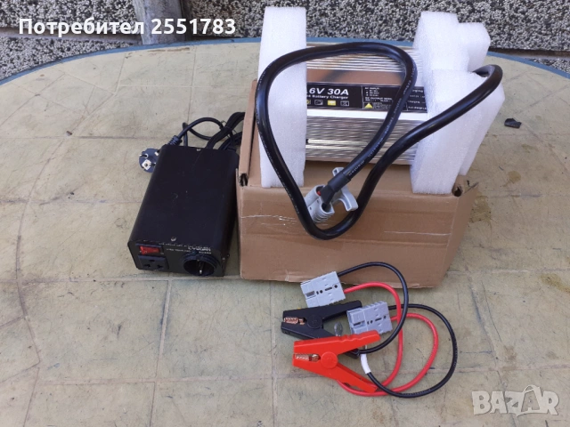 Мощно зарядно за литеви батери на 14.6в/30а, снимка 2 - Друга електроника - 53981629