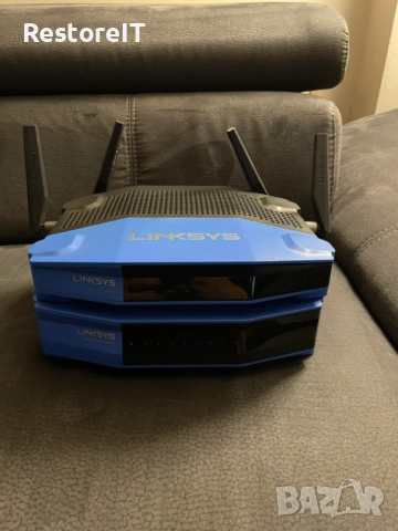 Рутер Linksys WRT1900AC + Switch Linksys SE4008