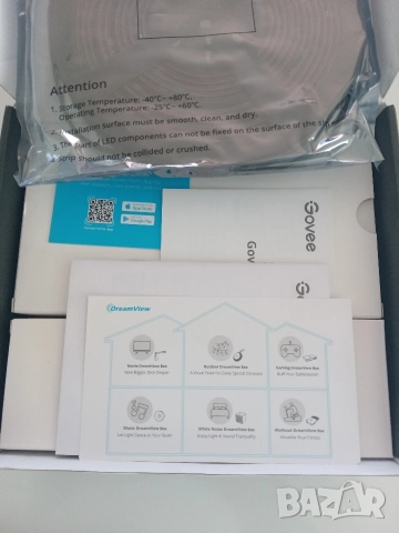 Govee TV Backlight 3 Lite за телевизори 75-85 инча , снимка 3 - Друга електроника - 52706307