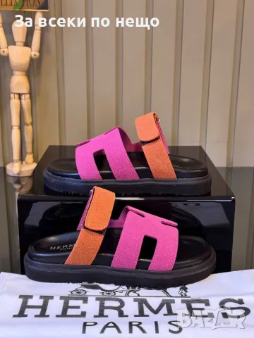 Hermes Дамски Чехли Хермес - Налични Различни Цветове Код E276, снимка 14 - Чехли - 50415392