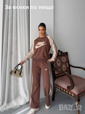 Nike Дамски Спортен Комплект🔝Дамски Спортен Екип Найк - 4 Налични Цвята Код I_41, снимка 5 - Спортни екипи - 52103601