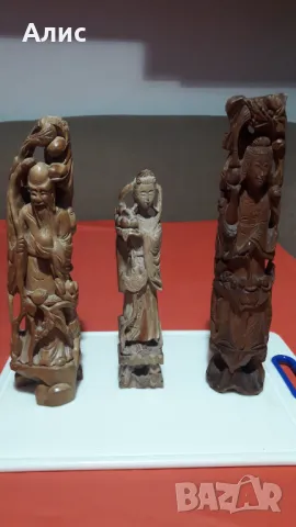 дървени статуетки - дърворезба, снимка 2 - Статуетки - 49169937