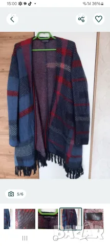 Пончо Tommy Hilfiger , снимка 3 - Палта, манта - 56244308