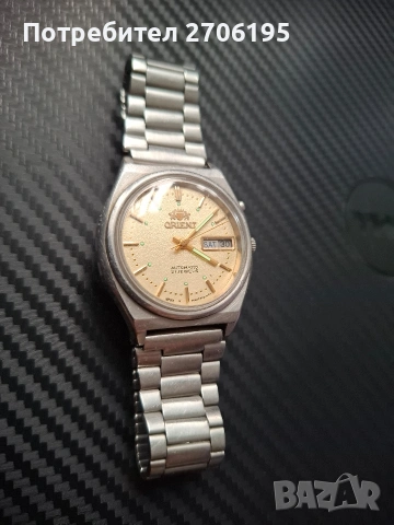 Vintage Orient Automatic 21 jewels- Ориент автоматик 21 камъка , снимка 4 - Мъжки - 54360013