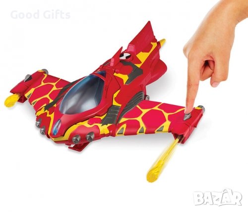 Ексклузивна фигура с бойна машина Ben 10 Heatblast Tank, снимка 4 - Коли, камиони, мотори, писти - 39952205