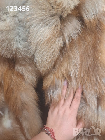 Естествен косъм с качулка, снимка 4 - Якета - 54087063