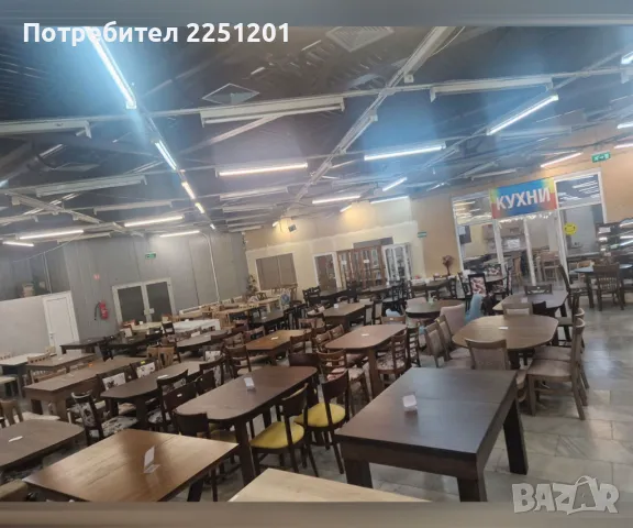 Българска Изработка Маси със Столове и Мека Мебел 