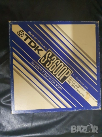 Магнетофонна ролка TDK 26,5см. 10,5" В много добро състояние. 35 микрона. 65 евро., снимка 4 - Други - 54319656