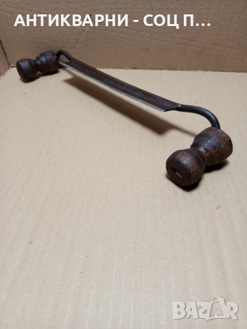 Стар Ръчно Кован Дърводелски Рукан., снимка 5 - Антикварни и старинни предмети - 51556629