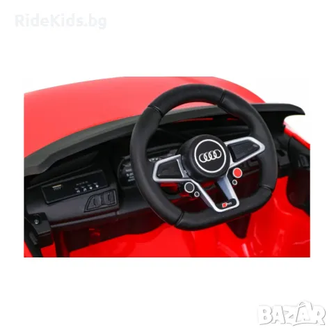 Audi R8 LIFT 12V – Детска акумулаторна кола, Червена, EVA гуми, снимка 13 - Детски велосипеди, триколки и коли - 50421317
