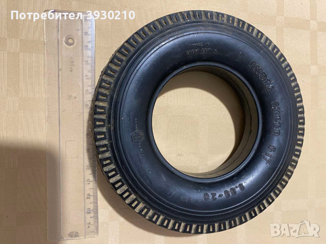 Ретро пепелник гума - India Tires Super G17, снимка 3 - Антикварни и старинни предмети - 44589180