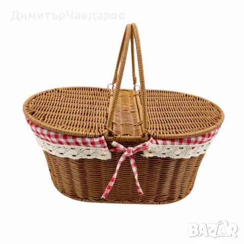 Класическа кошница за пикник, снимка 2 - Други стоки за дома - 49684910