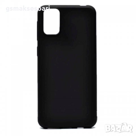 Samsung Galaxy A02s - Черен Силиконов Кейс Гръб MATT, снимка 1 - Калъфи, кейсове - 31853633