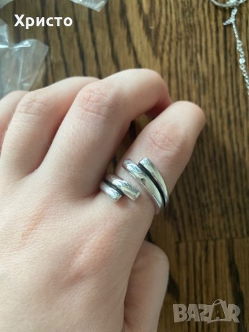 Сребърен пръстен за жени - 925, снимка 1 - Пръстени - 30056946