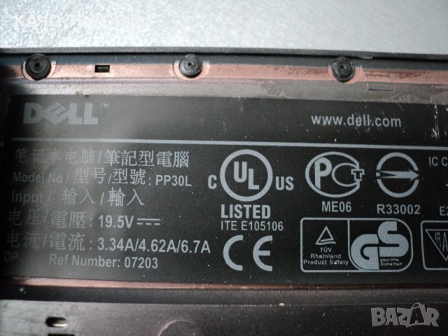 Dell Latitude – E6500/PP30L, снимка 6 - Части за лаптопи - 31632198