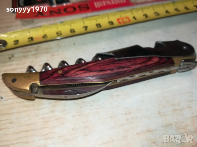 laguiole france-ретро ножка антика//реликва от франция 3010251809, снимка 4 - Антикварни и старинни предмети - 52238078