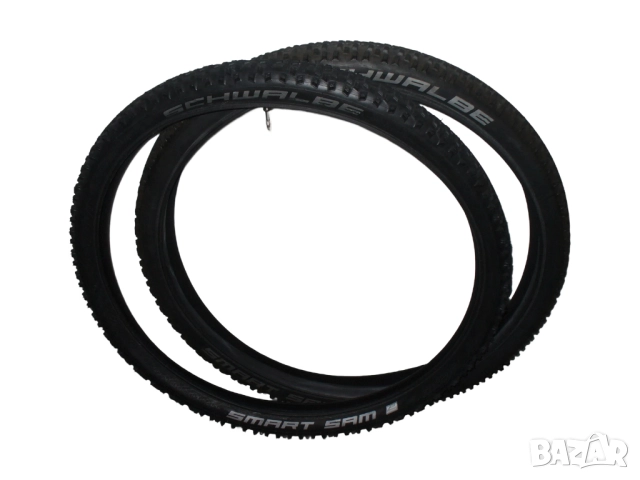 Schwalbe Smart Sam 26x2.10" чифт външни и вътрешни гуми за МТБ планински байк