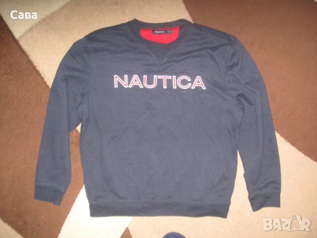Ватирана блуза NAUTICA  мъжка,ХЛ-2ХЛ, снимка 2 - Блузи - 44329117
