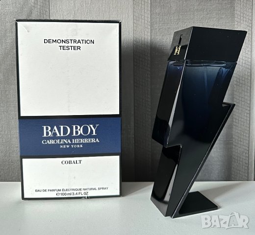 Мъжки парфюм Carolina Herrera Bad Boy cobalt EDP, снимка 1 - Мъжки парфюми - 44463856