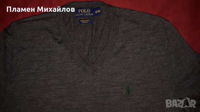 Ralph Lauren Polo-Ориг. Пуловер мерино, снимка 2 - Пуловери - 34026300