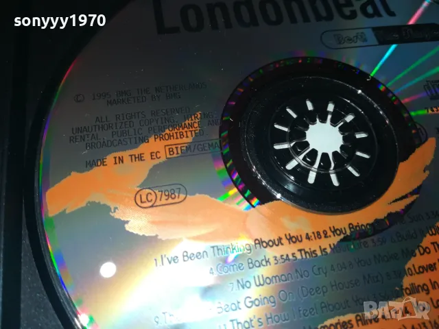 LONDONBEAT CD 0312240820, снимка 14 - CD дискове - 48203275