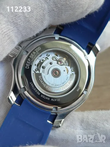 БАРТЕР Roamer Deep Sea Automatic 43mm, снимка 7 - Мъжки - 55991538