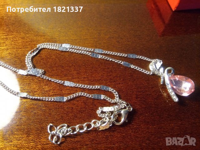 Колие с кристал , снимка 3 - Колиета, медальони, синджири - 39756683