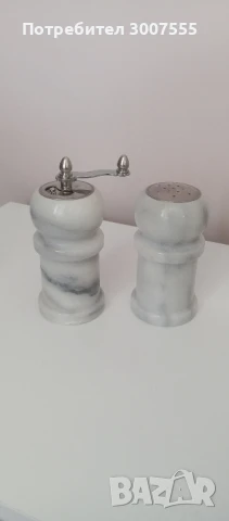 комплект мелничка за пипер и солница 