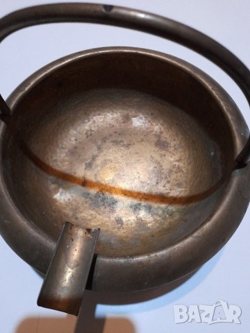 Стар бронзов пепелник , снимка 12 - Антикварни и старинни предмети - 35116596
