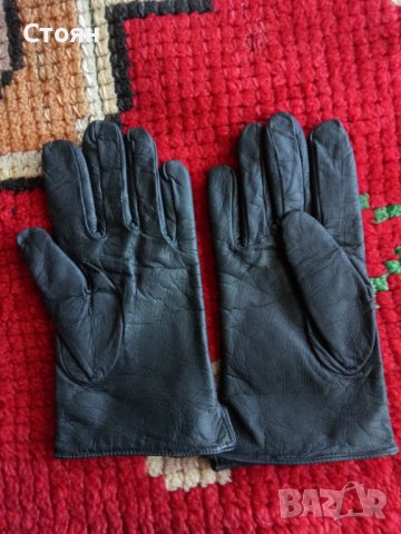 Мъжки кожени ръкавици, снимка 2 - Ръкавици - 39077212