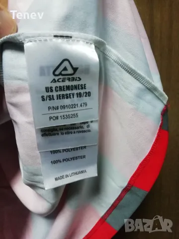 US Cremonese Acerbis оригинална футболна тениска фланелка Кремонензе размер XL , снимка 8 - Тениски - 48435471