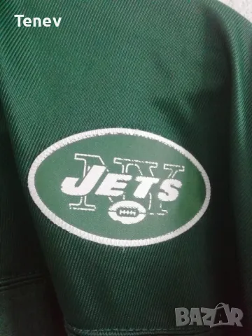 New York Jets Moss Reebok NFL XL+2 оригинална тениска фланелка jersey Джетс Ню Йорк, снимка 9 - Тениски - 50378485