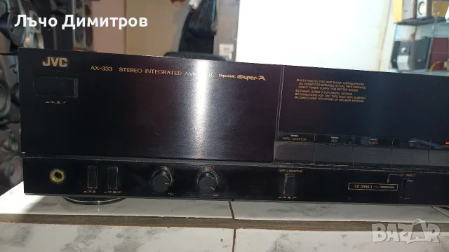 JVC     AX-333BK, снимка 4 - Ресийвъри, усилватели, смесителни пултове - 55874415