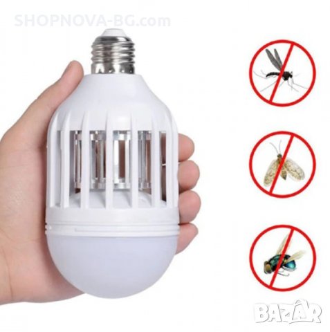  Крушка против комари ZAPP LIGHT,LED, 10W, 3 режима на работа , снимка 4 - Други стоки за дома - 29882978