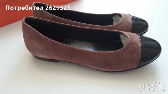 Нови и оригинални балерини Benetton размер 37 , естествена кожа, снимка 6 - Пантофи - 30773112