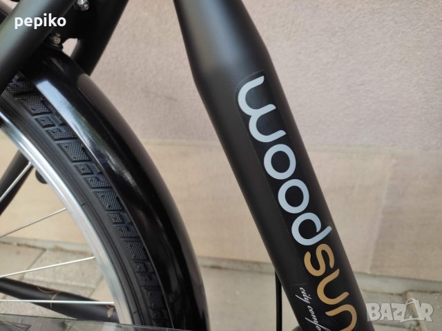 Продавам колела внос от Германия  градски велосипед WOODSUN CAPUCINE BLACK 26 цола ниска рамка до зе, снимка 12 - Велосипеди - 38322042