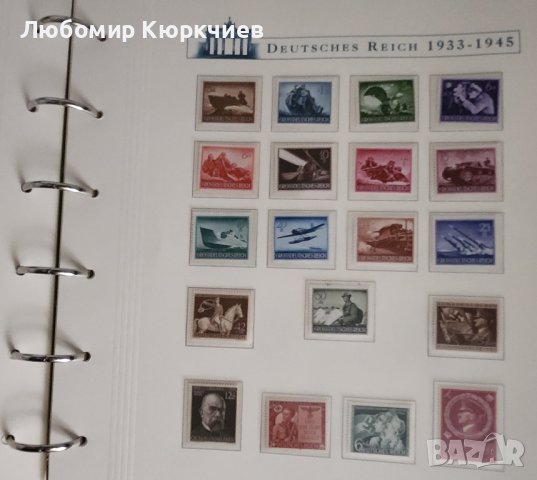 Трети райх пощенски марки., снимка 6 - Филателия - 42132182