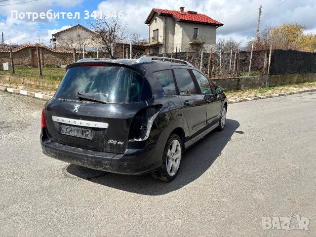 Peugeot 308 SW 2.0 HDI панорама, снимка 4 - Автомобили и джипове - 54008416
