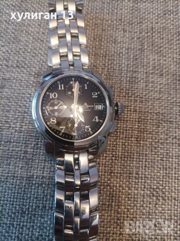 Продавам швейцарски автоматичен часовник Baume & Mercier , снимка 2 - Мъжки - 55752457