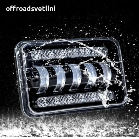 Комплект 2 Броя LED Фарове Халогени за вграждане 5 инча 17х11 см, снимка 7 - Аксесоари и консумативи - 49498814