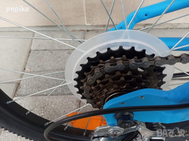 Продавам колела внос от Германия  детски алуминиев мтв велосипед PARALAX 20 INTERBIKE преден и заден, снимка 5 - Велосипеди - 30580141