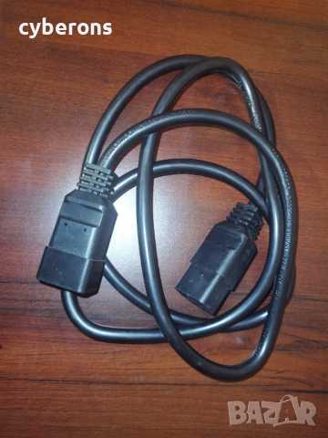 C19 към C20, захранващ кабел , снимка 1 - Кабели и адаптери - 44523513